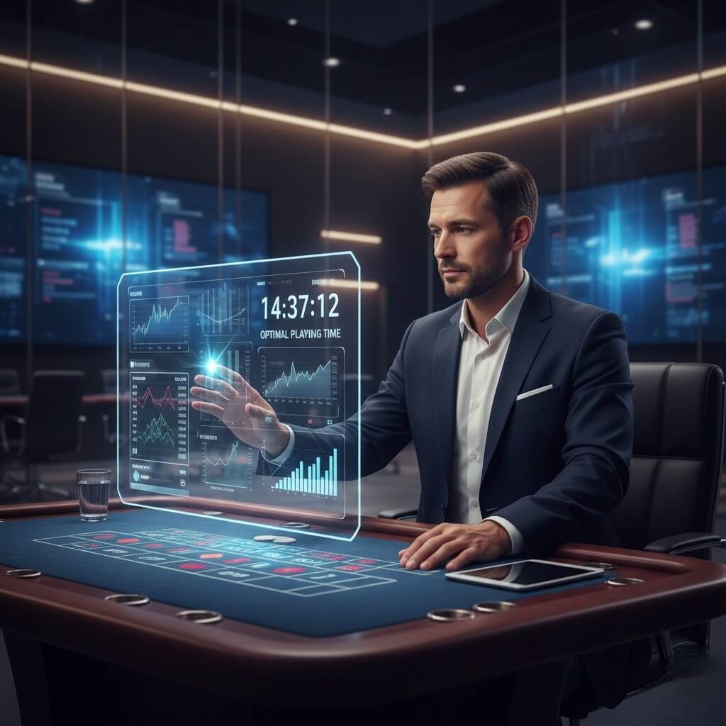 Jam terbaik live casino berdasarkan statistik pemain Hokiku88